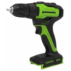 Дрель-шуруповерт аккумуляторная Greenworks GD24DD35, 24V, бесщеточная, без АКБ и ЗУ
