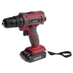 Дрель-шуруповерт Oasis ASB-14S, 14.4 В, 350/1350 об/мин, 2х2 Ач, Li-Ion, 30 Нм, кейс 5181370