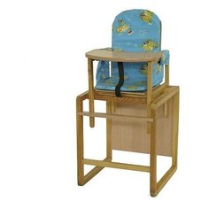 Стол-стул для кормления, Сенс-М, Алекс, голубой