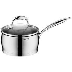 Ковш со стеклянной крышкой 16см/1.8л NADOBA AUGUSTA (726214)