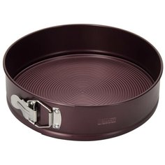 Форма круглая разъемная, Regent Inox, Linea EASY, 26х7см, Red wine