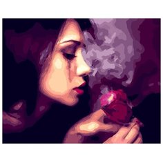 Картина по номерам на холсте 40*50 см Raduga "Аромат розы" (GX8942)