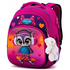 WINNER ONE Ранец 7002, розовый