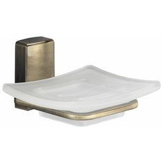 Мыльница WasserKRAFT Exter K-5229, белый/светлая бронза