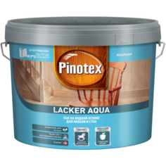 Лак Pinotex Lacker Aqua матовый водорастворимый бесцветный 9 л