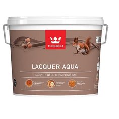 Лак Tikkurila Lacquer Aqua матовый полиакриловый бесцветный 9 л