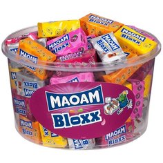 Кубики жевательная конфета. HARIBO MAOAM Фруктовый микс, 1100 гр.