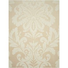 Дизайнерские обои Seabrook DAMASK FOLIO, США, акрил/бумага, моющиеся, Бежевые, Дамаск, 0,52х10м, DF30011