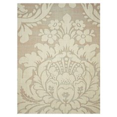 Дизайнерские обои Seabrook DAMASK FOLIO, США, акрил/бумага, моющиеся, Серый, Дамаск, 0,52х10м, DF30409