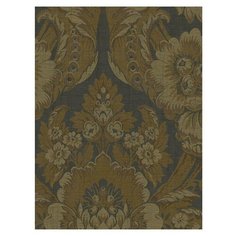 Дизайнерские обои Seabrook TAPESTRY, США, акрил/бумага, моющиеся, Синие, 0,52х10м, TY30302