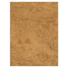 Дизайнерские обои Seabrook TRINIDAD, США, акрил/бумага, моющиеся, Коричневый, Геометрия, 0,52х10м, TR20105