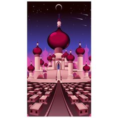 Супермоющиеся антивандальные фотообои Антимаркер, Сказки Востока: ночь, 1-A-1012, 150х270 см