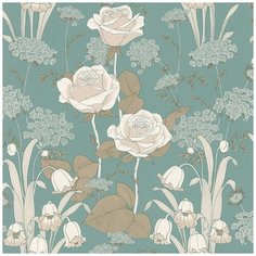 Обои Lutece Melody 51197001 , винил на флизелине, 10,05 х 0,53 м