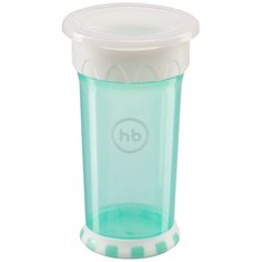 Поильник-непроливайка Happy Baby 15046, 350 мл mint