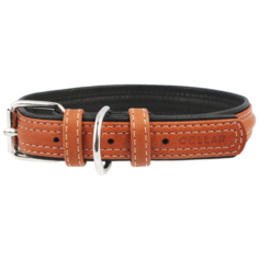 Ошейник COLLAR Soft 7216/7217, 77 см 57-71 см коричневый верх