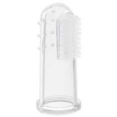 Зубная щетка Крошка Я 553331 3 мес+, прозрачный