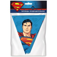ND Play Гирлянда Superman 286206 синий