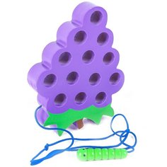 Игрушка развивающая "Ягодка" 3х18х18 см 4479090 Сима ленд
