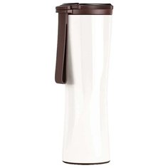 Термокружка Xiaomi Kiss Kiss Fish MOKA Smart Cup OLED 430мл Белая с силиконовым ремешком