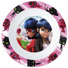 Миска пластиковая (для СВЧ). Леди Баг Stor