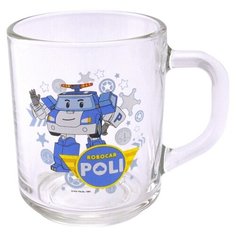 Кружка "Робокар Поли" Поли (мал.), 230 мл, стекло ND Play