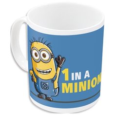 Кружка керамическая (325 мл). Миньоны Один Stor