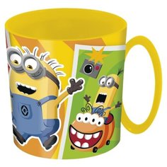 Кружка пластиковая (для СВЧ, 350 мл). Миньоны Страна веселья Stor