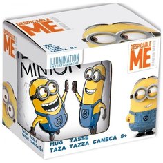 Кружка керамическая в подарочной упаковке (220 мл). Миньоны Команда Stor
