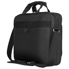 Портфель для ноутбука 15 WENGER, черный, полиэстер 1560D/ПВХ, 40 x 15 x 33 см, 9 л