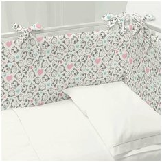 Бортики "Непоседа" (120х34-2шт;60х34-2шт) рис. 13178-1 Котики