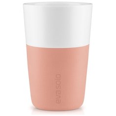 Чашки для латте, Eva Solo, 2шт, 360мл, персиковые