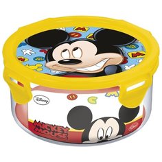 Контейнер пластиковый (круглый, 550 мл). Микки Маус Символы Stor