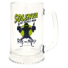 Кружка для пива "Ладья" 500 мл "Рик и Морти", Соленья, стекло Stor