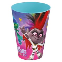 Стакан пластиковый (430 мл). Тролли 2. Мировое турне Stor