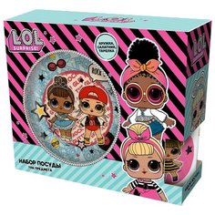 Набор посуды L.O.L. SURPRISE! (Л.О.Л. СЮРПРАЙЗ!), 3 предмета, фарфор ND Play