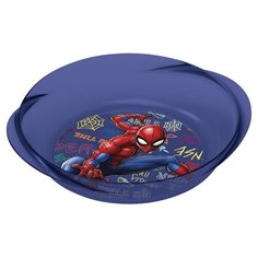 Миска пластиковая с ручками (для СВЧ). Человек-паук Граффити Stor