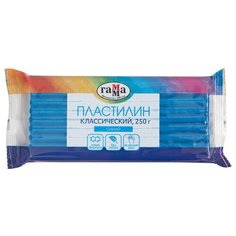 Пластилин ГАММА Классический синий 250 г (270818_05) Gamma