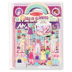 Melissa&Doug,"Творчество" Н-р делюкс со стикерами-день гламура