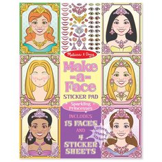 Melissa&Doug,"Творчество" Н-р стикеров"Сделай лицо"