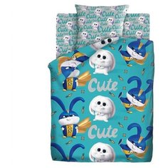 Комплект постельного белья, 1,5сп, Непоседа, "Тайная жизнь домашних животных 2", н(50х70)