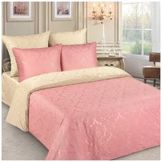 Комплект постельного белья, евро, Letto, PSR438, (н2)50х70см, простыня на резинке