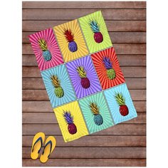 Покрывало пляжное sfer.tex Ананасы 145х100 см