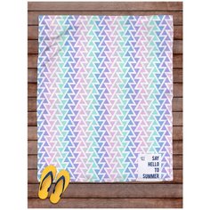 Покрывало пляжное sfer.tex Геометрия нежное 145х180 см