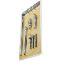 Набор адаптеров для торцевых головок Эврика ER-9523B 7 шт.