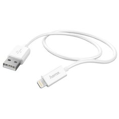 Кабель HAMA USB - Apple Lightning (00173863) 1 м, белый