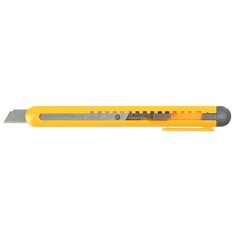 STAYER канцелярский нож QUICK-9 0901_z01 9 мм желтый