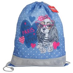 MagTaller Мешок для обуви 1 отделение XL Fashion dog (31013-36) синий/розовый