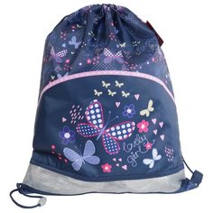 MagTaller Мешок для обуви 1 отделение XL Butterflies (31019-34) темно-синий