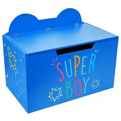 Контейнер-сундук с крышкой "Super boy" 4428324 Zabiaka