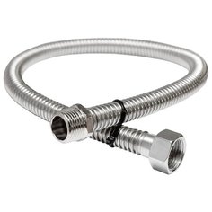 ПОДВОДКА СИЛЬФОННАЯ ДЛЯ ГАЗА 1/2" 500 СМ ГАЙКА-ШТУЦЕР (1/20) "ELKA"